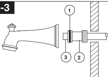 DELTA 17 - PARALAS INSTALLACIONES DE LAS CABEZAS DE REGADERA: Conecte - 3