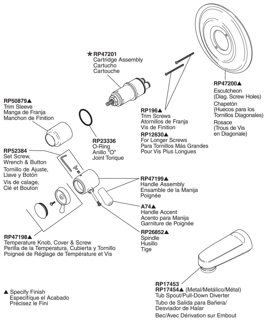 DELTA 17 - T17T030,T17T230 &amp; T17T430 Models / Modelos / Modèles - 3