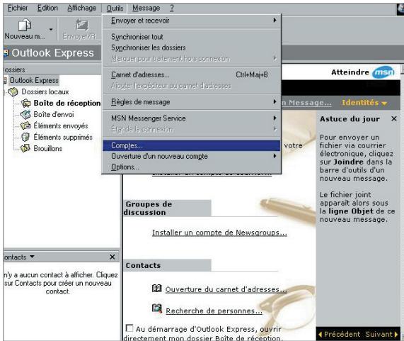 NEUF TELECOM INTERNET RTC - Configurez manuellement votre messageserie - 1