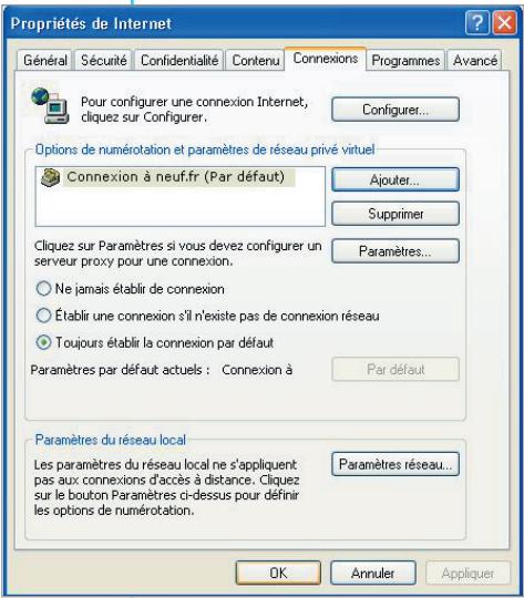 NEUF TELECOM INTERNET RTC - Assistant nouvelle connexion - 4