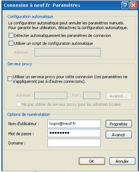 NEUF TELECOM INTERNET RTC - Assistant nouvelle connexion - 3