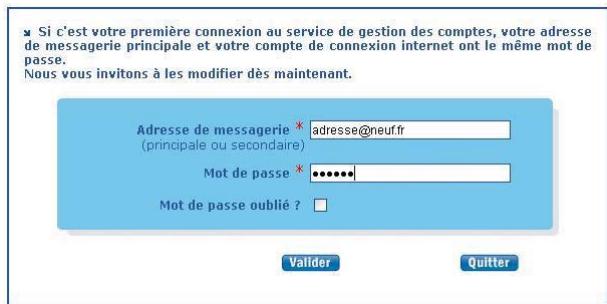 NEUF TELECOM NEUF BOX - - Accédez à l'espace client - 2
