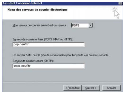 NEUF TELECOM NEUF BOX - - Configuration manuelle de la messagerie - 6