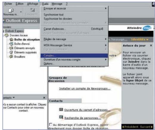 NEUF TELECOM NEUF BOX - - Configuration manuelle de la messagerie - 1