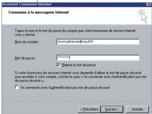 NEUF TELECOM NEUF BOX - - Configuration manuelle de la messagerie - 7