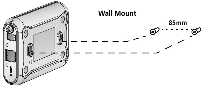 3COM OFFICECONNECT 3CRWE454G75 - Mounting the Access Point - 1