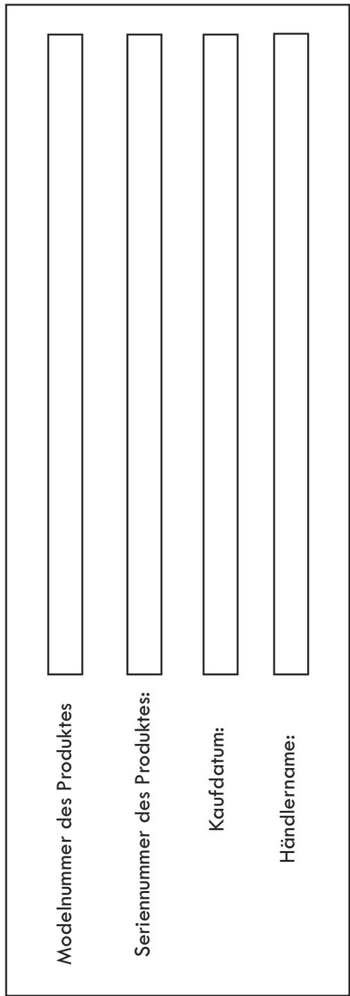 CORTEX CHP-2500 - Limitierte Garantie: - 2