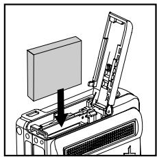 FERRANIA SD-602 - Insérer la batterie - 1