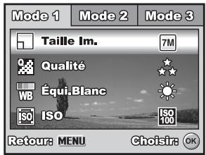 FERRANIA SD-710 - Régler la résolution et la qualité d'image - 1