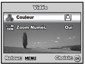 FERRANIA SD-710 - Menu vidéo - 1
