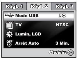 FERRANIA SD-710 - Menu de configuration - 2
