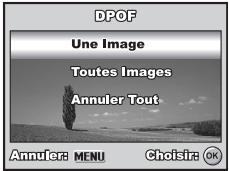 FERRANIA SD-710 - Paramétr le DPOF - 3
