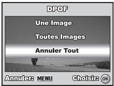 FERRANIA SD-710 - Paramétr le DPOF - 7