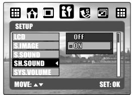 FERRANIA SD-714 - Configurer le sonde prise de vue (par défaut: on) - 1