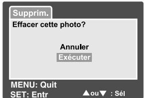 FERRANIA SOLARIS DIGITAL 602 - Effacer en mode photographie (fonction de suppression rapide) - 2