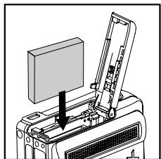 FERRANIA SOLARIS DIGITAL 602 - Insérer la batterie - 1