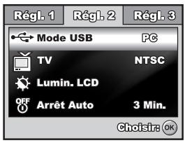 FERRANIA SOLARIS DIGITAL 710 - Menu de configuration - 2