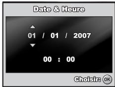 FERRANIA SOLARIS DIGITAL 710 - Définir la date et l'heure - 1