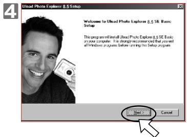 FERRANIA SOLARIS DIGITAL 711 - Installation de Ulead Photo Explorer - 4