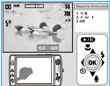 FERRANIA SOLARIS DIGITAL 711 - Au Mode enregistrement de l'image ( ) - 2