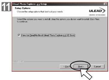 FERRANIA SOLARIS DIGITAL 711 - Installation de Ulead Photo Explorer - 11