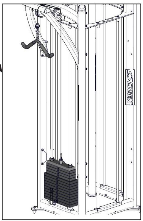 CYBEX INTERNATIONAL JUNGLE GYM - Arm extension - 5