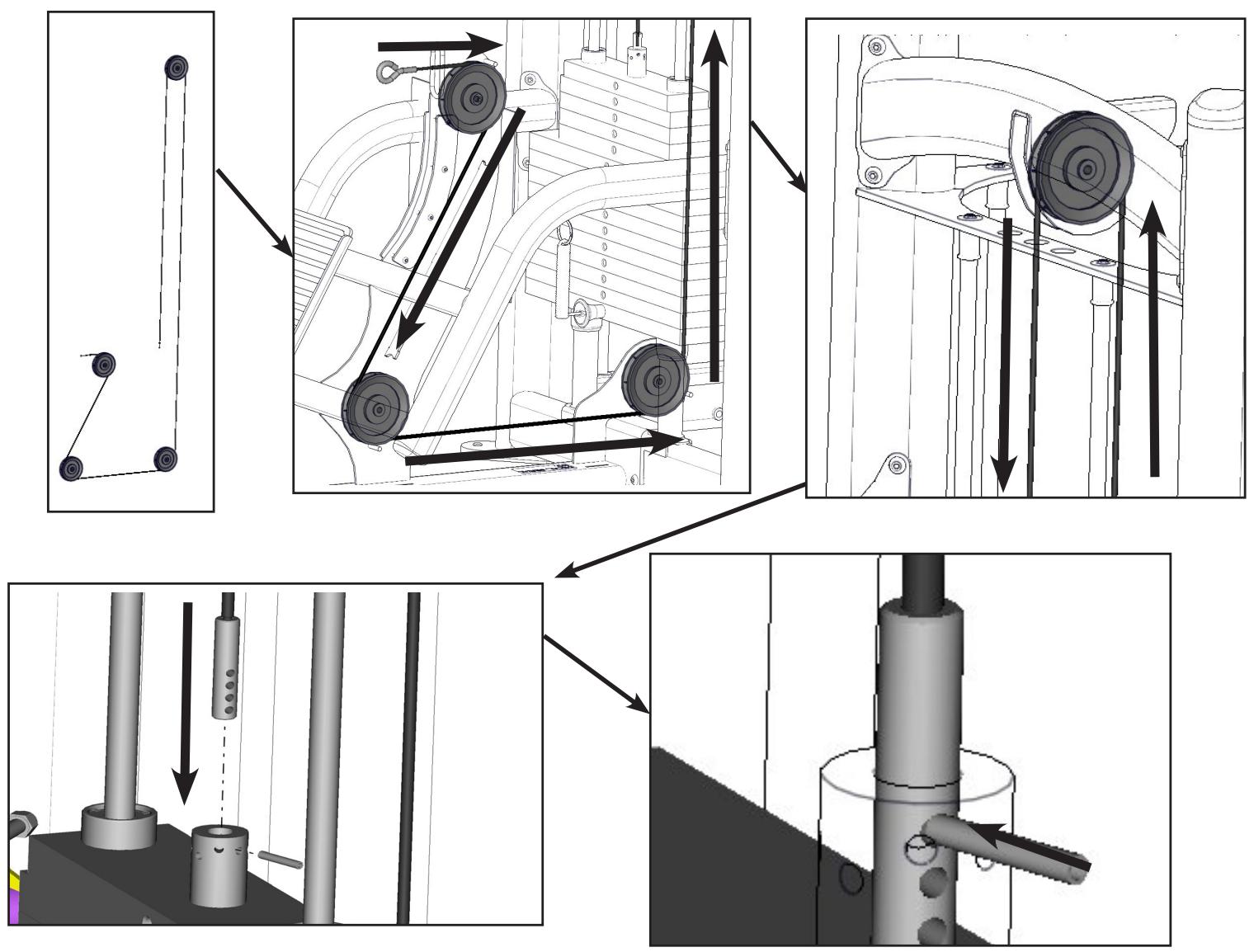 CYBEX INTERNATIONAL JUNGLE GYM - Pièces endommagées - 9