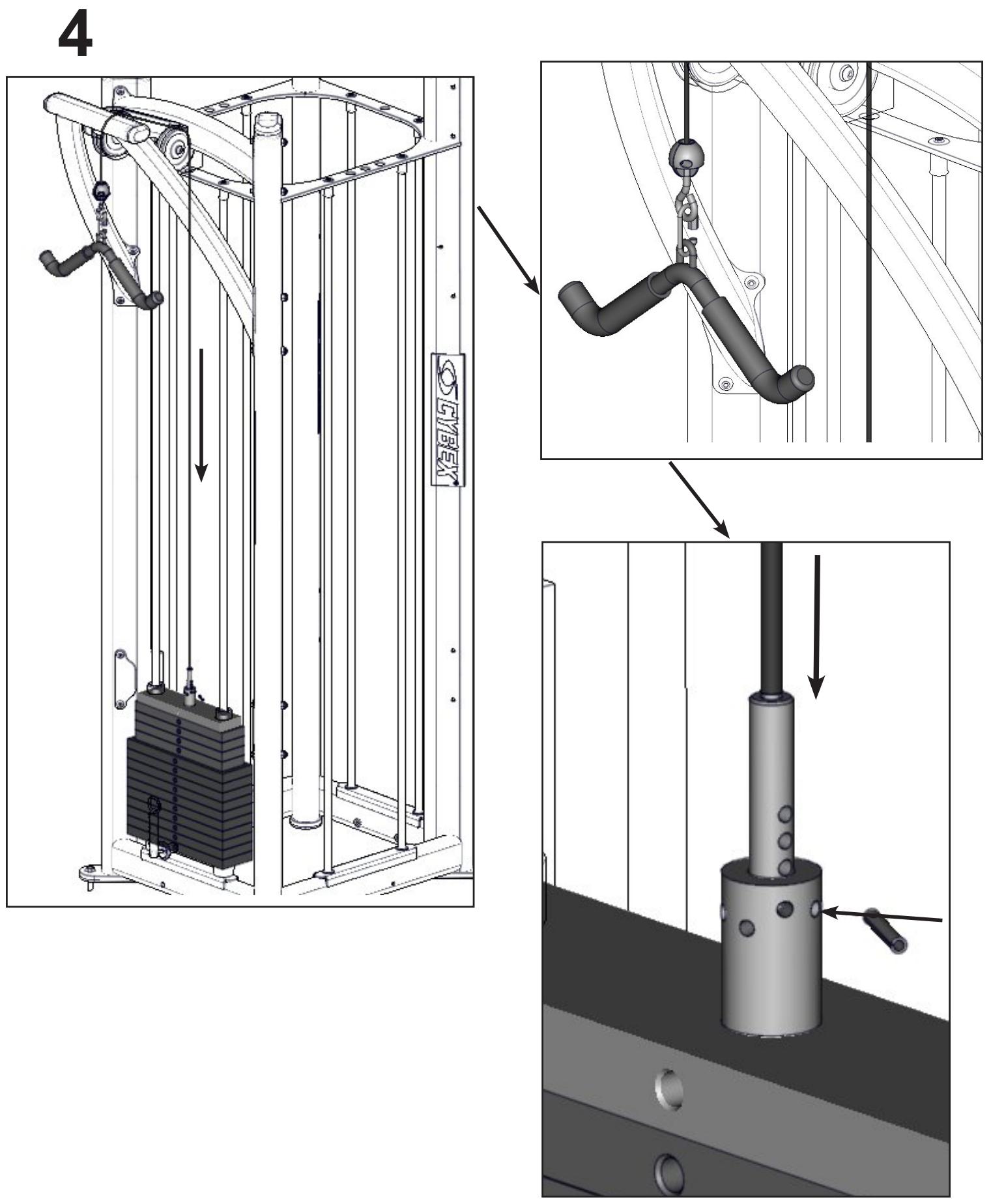CYBEX INTERNATIONAL JUNGLE GYM - Arm extension - 2