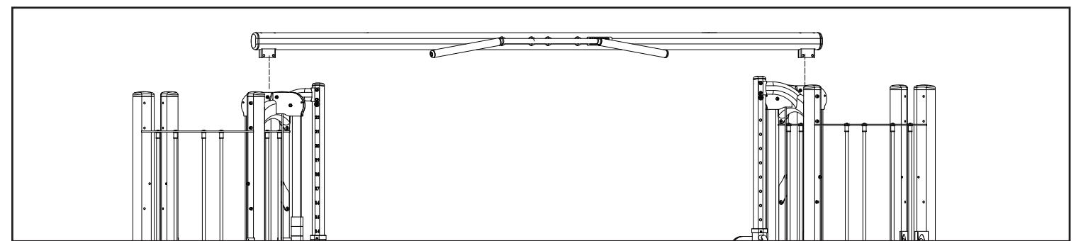 CYBEX INTERNATIONAL JUNGLE GYM - Cable Cross Tube - 2