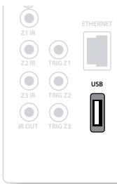 ARCAM FMJ AVR500 - Connecteur USB - 1
