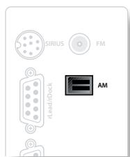 ARCAM FMJ AVR500 - Branchement d'une antennae - 1