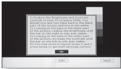 ARCAM SOLO MOVIE 5.1 - Le menu de configuration de l'affichage - 1