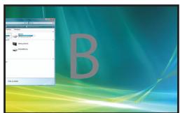 TARGUS ACA11EU - Contrôle de l'affichage depuis le menu video (védo) de l'adaptateur - 3
