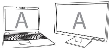 TARGUS ACA11EU - Kontrolle des Displays über die Video-Menüoptionen des Adapters - 7