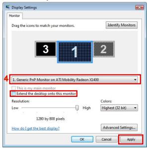 TARGUS ACA11EU - Administrar la pantalla utilizando las Propiet- dades de Pantalla de Windows (Para Windows XP y Vista) - 8