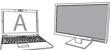 TARGUS ACA11EU - Het beeldscherm instellen met behulp van videomenuopties voor de adapter. - 14