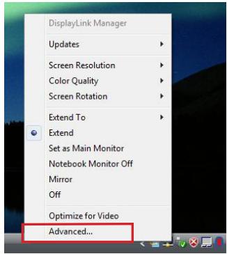TARGUS ACA11EU - Controllare il Display usingo le opzioni del menu Video dell'adattatore. - 1