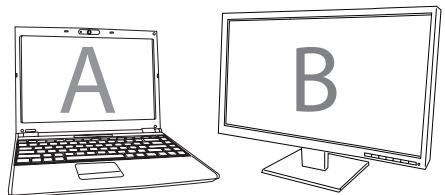 TARGUS ACA11EU - Controlo do écãr as opções do menu do video do adaptor - 2