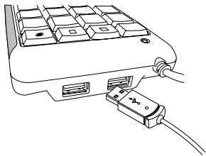 TARGUS AKP08EU - Usare le 2 porte Hub USB - 1
