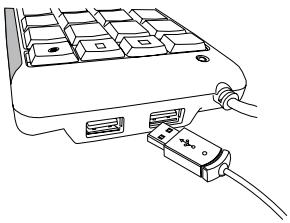 TARGUS AKP08EU - Utiliser le Hub de 2 ports - 1