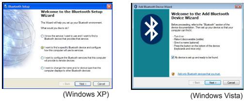 TARGUS AMB09EU - Conectarea cu Bluetooth Software: WIDCOM nau Microsoft (Windows XP &amp; Windows Vista) - 2