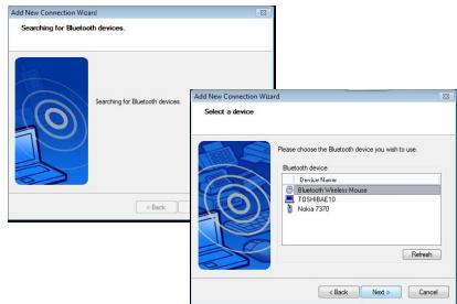 TARGUS AMB09EU - Savienojums ar Bluetooth programmaturu: TOSHIBA: (Windows Vista) - 3