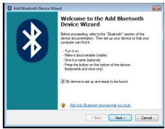 TARGUS AMB09EU - Mit Bluetooth- Software verbinden: WIDCOMM oder Microsoft (Windows XP &amp; Windows - 4
