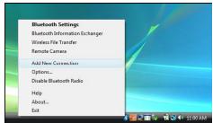 TARGUS AMB09EU - Ligar com Software Bluetooth: TOSHIBA (Windows Vista) - 1
