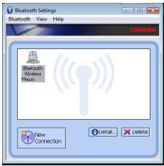 TARGUS BLUETOOTH COMFORT LASER MOUSE - Повлоченпоррамного обсpeуньBluetooth: TOSHIBA (Windows Vista) - 5