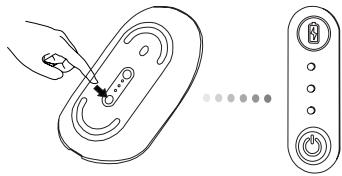 TARGUS BLUETOOTH COMFORT LASER MOUSE - Instalarea bateriilor - 8