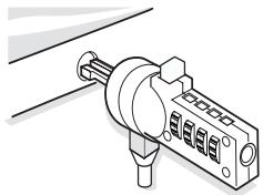 TARGUS PA410E - Använda DEFCON SecureSpacers - 1