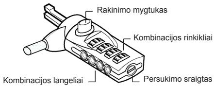 TARGUS PA410E - Kombinacijos nustatymas - 1