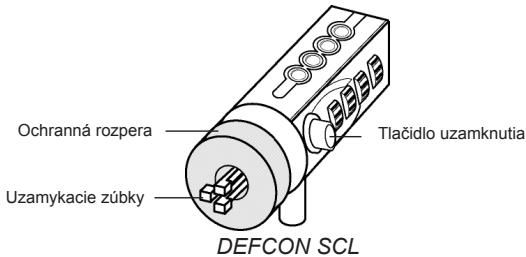 TARGUS PA410S - Uzamknutien notebooku pomocou DEFCON SCL - 2