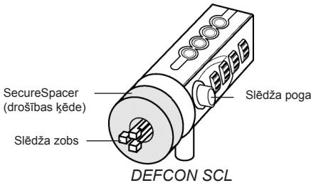 TARGUS PA410S - DEFCON SCL pieslēgšana jūsu piezīmju datoram - 2